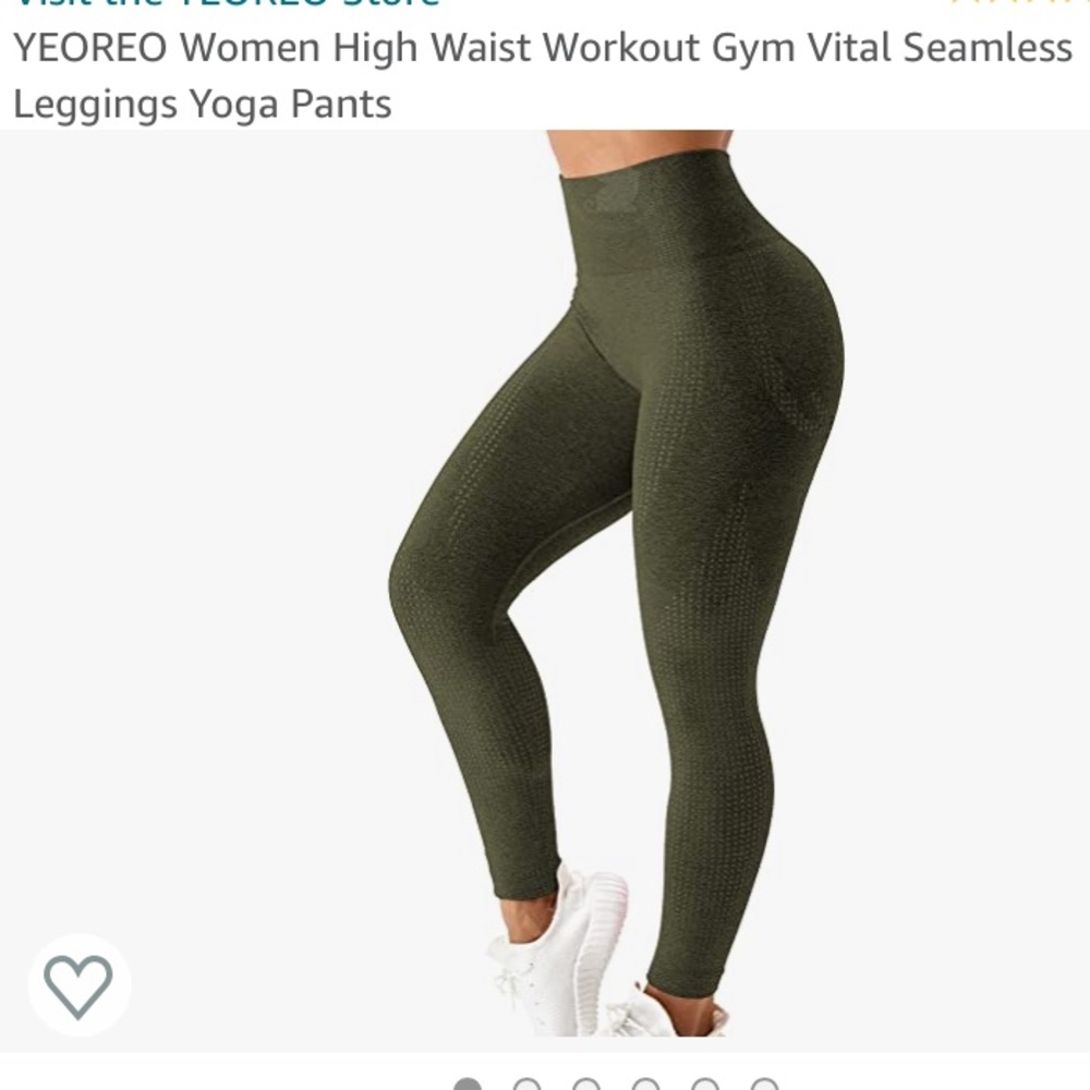 green leggings